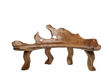 RADICE - Teak garden bench by Il Giardino di Legno - view 2